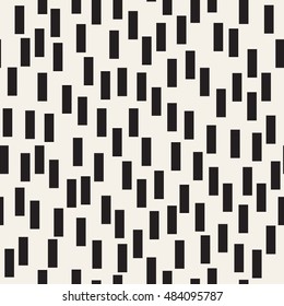 Vector seamless pattern. Modern stylish texture. Repeating geometric background. Monochrome randomly stitches.