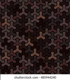 Vector seamless pattern. Modern stylish texture. Abstract dark red background.