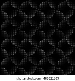 Vector seamless pattern. Modern stylish texture. 
Repeating geometric tiles. Minimalistic dotted elements. 
