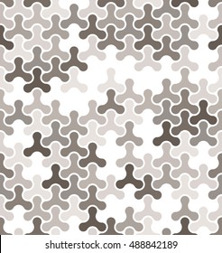 Vector seamless pattern. Modern stylish texture. Abstract light monochrome background.
