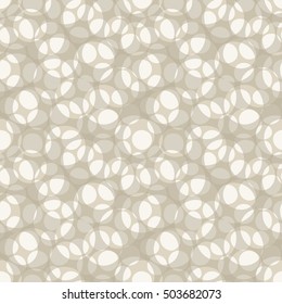 Vector seamless pattern. Modern stylish texture. Repeating abstract background with stylized foam.