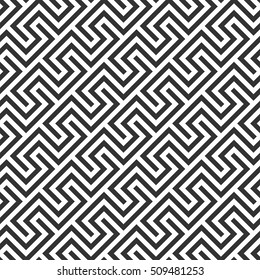 Vector seamless pattern. Modern stylish texture. Repeating geometric pattern tiles with staggered squares.