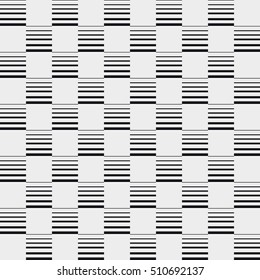 Vector seamless pattern. Modern stylish texture. Repeating geometric tiles with hexagonal simple grid. Monochrome minimalistic print