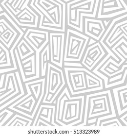 Vector seamless pattern. Modern stylish texture. Repeating abstract geometric ornament.