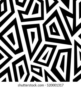 Vector seamless pattern. Modern stylish texture. Abstract geometric background.