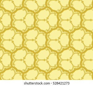 Vector seamless pattern. Modern stylish texture. Repeating abstract background with chaotic strokes. Trendy hipster print.