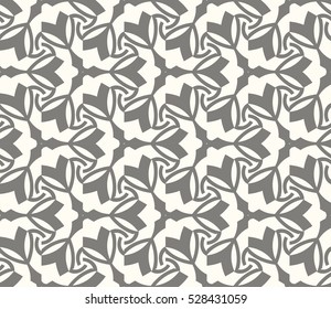 Vector seamless pattern. Modern stylish texture. Repeating abstract background with chaotic strokes. Trendy hipster print.