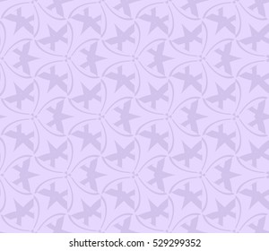Vector seamless pattern. Modern stylish texture. Repeating abstract background with chaotic strokes. Trendy hipster print.