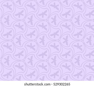 Vector seamless pattern. Modern stylish texture. Repeating abstract background with chaotic strokes. Trendy hipster print.