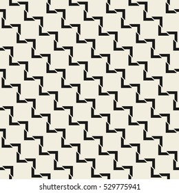 Vector seamless pattern. Modern stylish texture. Repeating abstract geometric background
