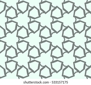 Vector seamless pattern. Modern stylish texture. Repeating abstract background with chaotic strokes. Trendy hipster print.

