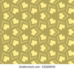 Vector seamless pattern. Modern stylish texture. Repeating abstract background with chaotic strokes. Trendy hipster print.