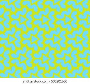 Vector seamless pattern. Modern stylish texture. Repeating abstract background with chaotic strokes. Trendy hipster print.