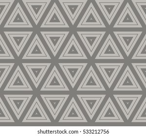 Vector seamless pattern. Modern stylish texture. Repeating abstract background with chaotic strokes. Trendy hipster print.
