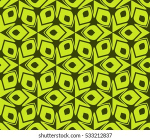 Vector seamless pattern. Modern stylish texture. Repeating abstract background with chaotic strokes. Trendy hipster print.
