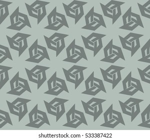 Vector seamless pattern. Modern stylish texture. Repeating abstract background with chaotic strokes. Trendy hipster print.