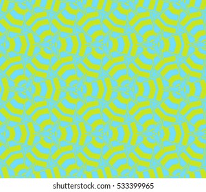 Vector seamless pattern. Modern stylish texture. Repeating abstract background with chaotic strokes. Trendy hipster print.