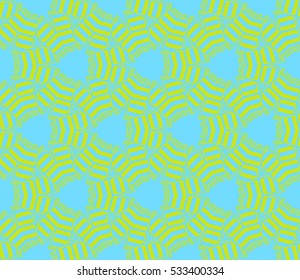 Vector seamless pattern. Modern stylish texture. Repeating abstract background with chaotic strokes. Trendy hipster print.