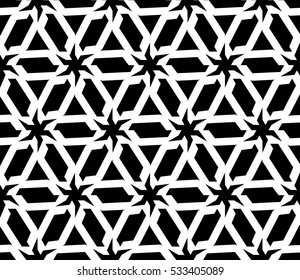 Vector seamless pattern. Modern stylish texture. Repeating abstract background with chaotic strokes. Trendy hipster print.