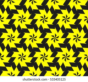 Vector seamless pattern. Modern stylish texture. Repeating abstract background with chaotic strokes. Trendy hipster print.