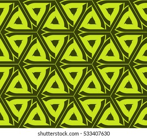 Vector seamless pattern. Modern stylish texture. Repeating abstract background with chaotic strokes. Trendy hipster print.