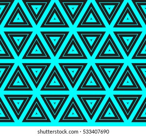 Vector seamless pattern. Modern stylish texture. Repeating abstract background with chaotic strokes. Trendy hipster print.