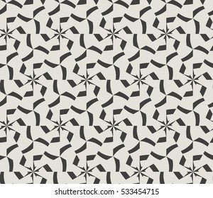 Vector seamless pattern. Modern stylish texture. Repeating abstract background with chaotic strokes. Trendy hipster print.