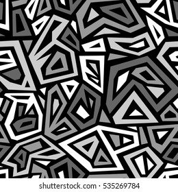 Vector seamless pattern. Modern stylish texture. Abstract geometric background.