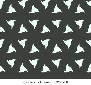 Vector seamless pattern. Modern stylish texture. Repeating abstract background with chaotic strokes. Trendy hipster print.