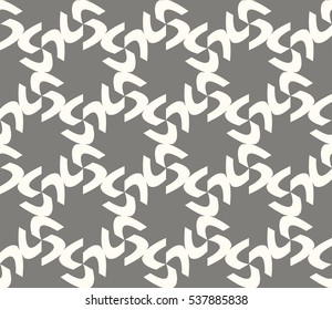 Vector seamless pattern. Modern stylish texture. Repeating abstract background with chaotic strokes. Trendy hipster print.