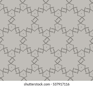 Vector seamless pattern. Modern stylish texture. Repeating abstract background with chaotic strokes. Trendy hipster print.