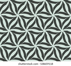Vector seamless pattern. Modern stylish texture. Repeating abstract background with chaotic strokes. Trendy hipster print.