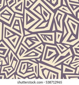Vector seamless pattern. Modern stylish texture. Abstract geometric background.