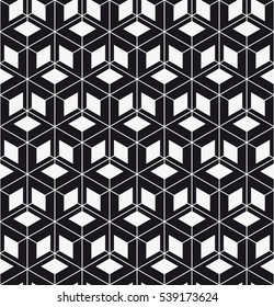 Vector seamless pattern. Modern stylish texture. Repeating geometric tiles with simple lattice.