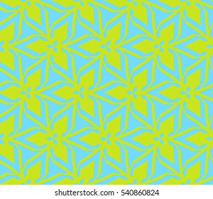 Vector seamless pattern. Modern stylish texture. Repeating abstract background with chaotic strokes. Trendy hipster print.