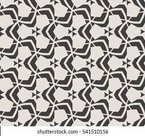 Vector seamless pattern. Modern stylish texture. Repeating abstract background with chaotic strokes. Trendy hipster print.