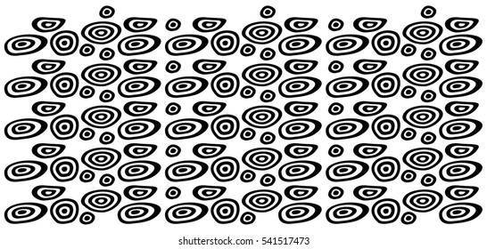 Vector seamless pattern. Modern stylish texture.
