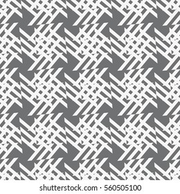 Vector seamless pattern. Modern stylish texture. Repeating geometric tiles with lattice.