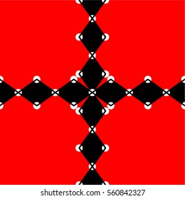 Vector seamless pattern. Modern stylish texture with polygons 