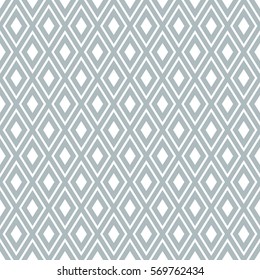 Vector seamless pattern. Modern stylish texture. Repeating abstract background with rhombuses