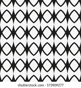 Vector seamless pattern. Modern stylish texture. Repeating geometric tiles with lattice.