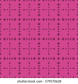 Vector seamless pattern. Modern stylish texture. Repeating geometric tracery. Contemporary graphic design. Magenta Background.