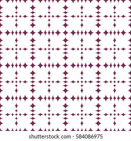 Vector seamless pattern. Modern stylish texture. Repeating geometric tracery. Contemporary graphic design. Magenta Background.