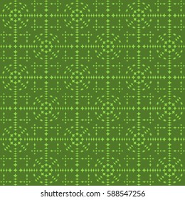 Vector seamless pattern. Modern stylish texture. Repeating geometric tracery. Contemporary graphic design. Black and White Background.