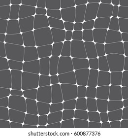 Vector seamless pattern. Modern stylish texture. Repeating abstract background with rounded squares. 