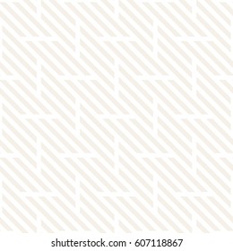 Vector Seamless Pattern. Modern Stylish Interlacing Lines Texture. Geometric Striped Ornament.