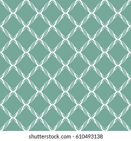 Vector seamless pattern. Modern stylish texture. Repeating abstract background with retro ornament