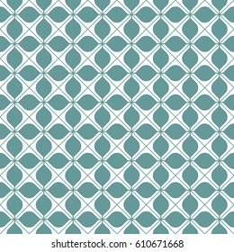 Vector seamless pattern. Modern stylish texture. Repeating abstract geometric background.
