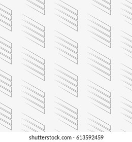 Vector seamless pattern. Modern stylish texture. Repeating geometric tiles with a grid of rectangles.