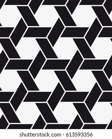 Vector seamless pattern. Modern stylish texture. Repeating geometric tiles with a grid of rectangles.